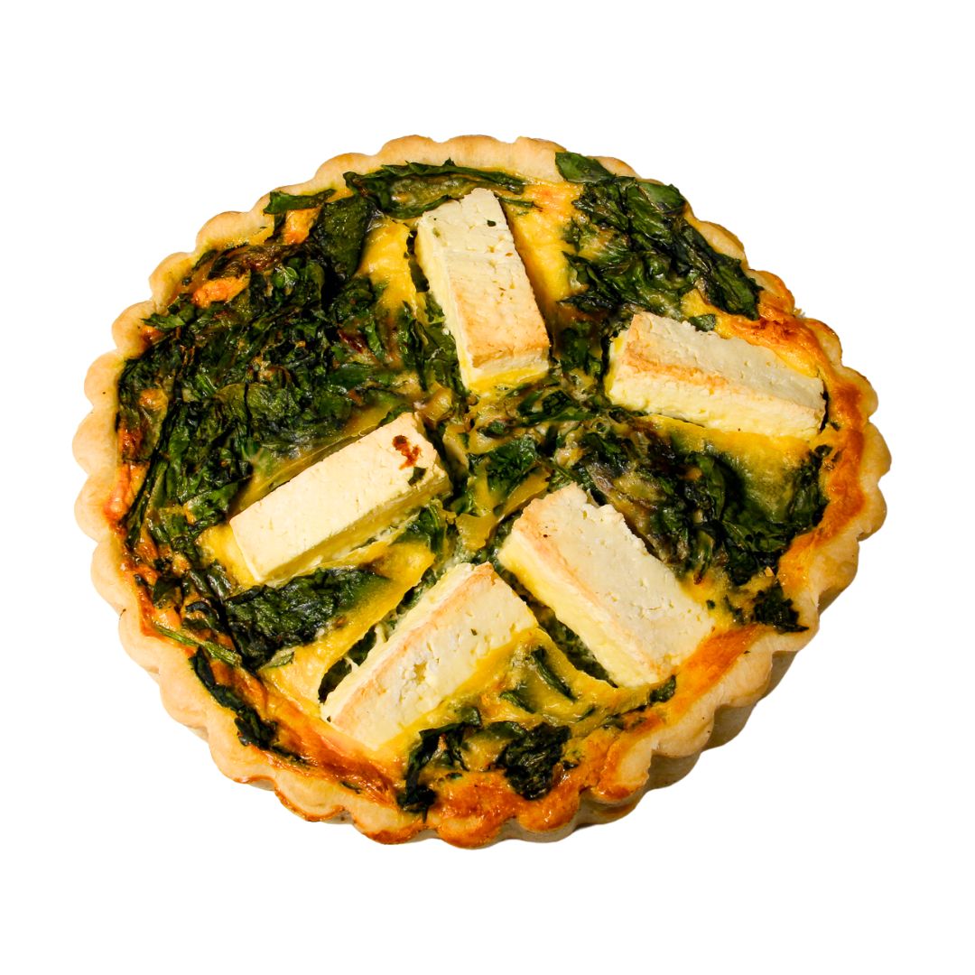 Spinach & Fetta Family Quiche
