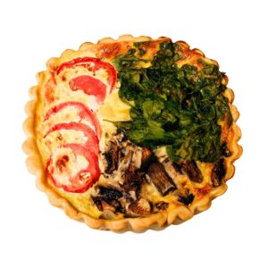 Vegetable Family Quiche